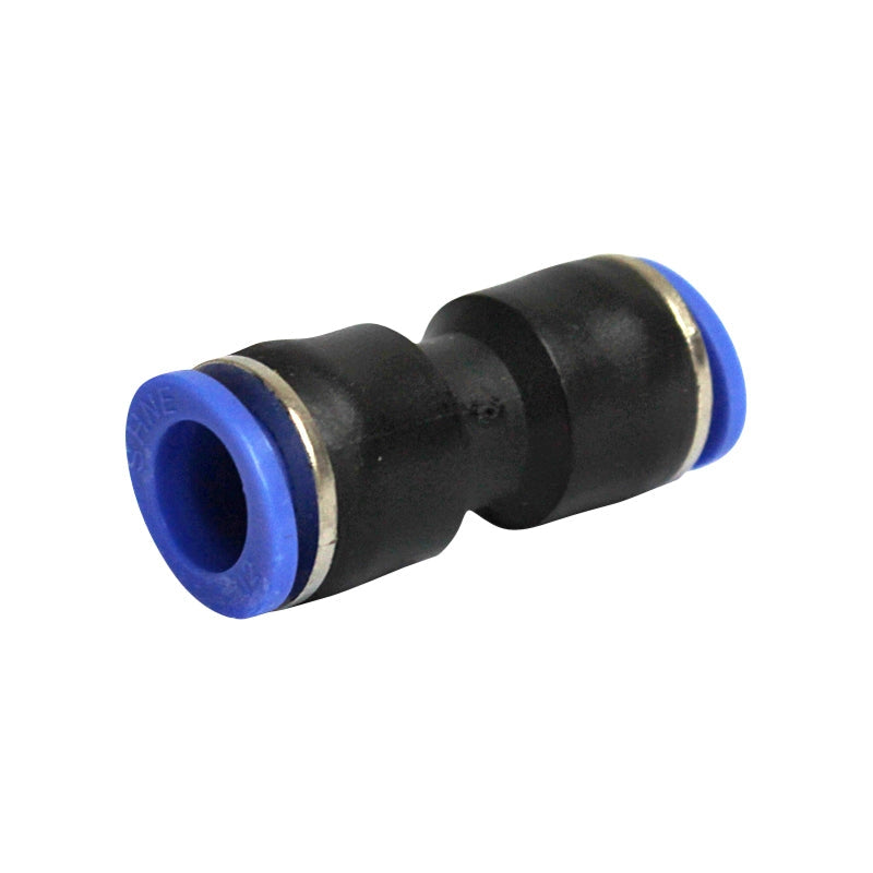 Connettore rapido dritto in plastica per tubo da 12 mm