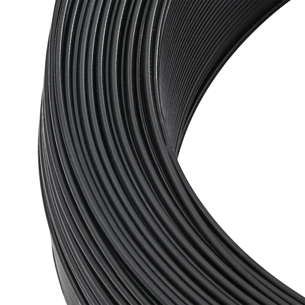 Filo per Recinzioni 250m 1,6/2,5 mm in Acciaio Antracite 144479