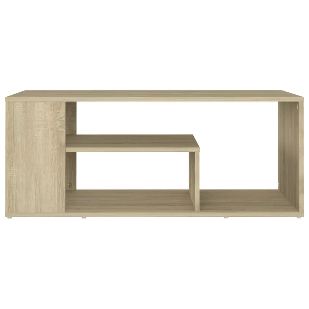 Tavolino da CaffÃ¨ Rovere Sonoma 100x50x40 cm in Truciolato cod mxl 12398