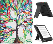 Custodia universale per e-reader da 6,8", 7", compatibile con Kindle Paperwhite 2024-2019/Kobo Clara HD/Kobo Clara 2E, standard in pelle, custodia per e-reader da 6-6,8 pollici per Tolino/Sony