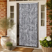 Insect Screen Curtain, Silver, 90x200 Cm, Chenille