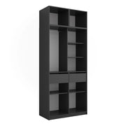 Armadio Elmo Antracite 50 x 40 cm Set di 3 Vicco