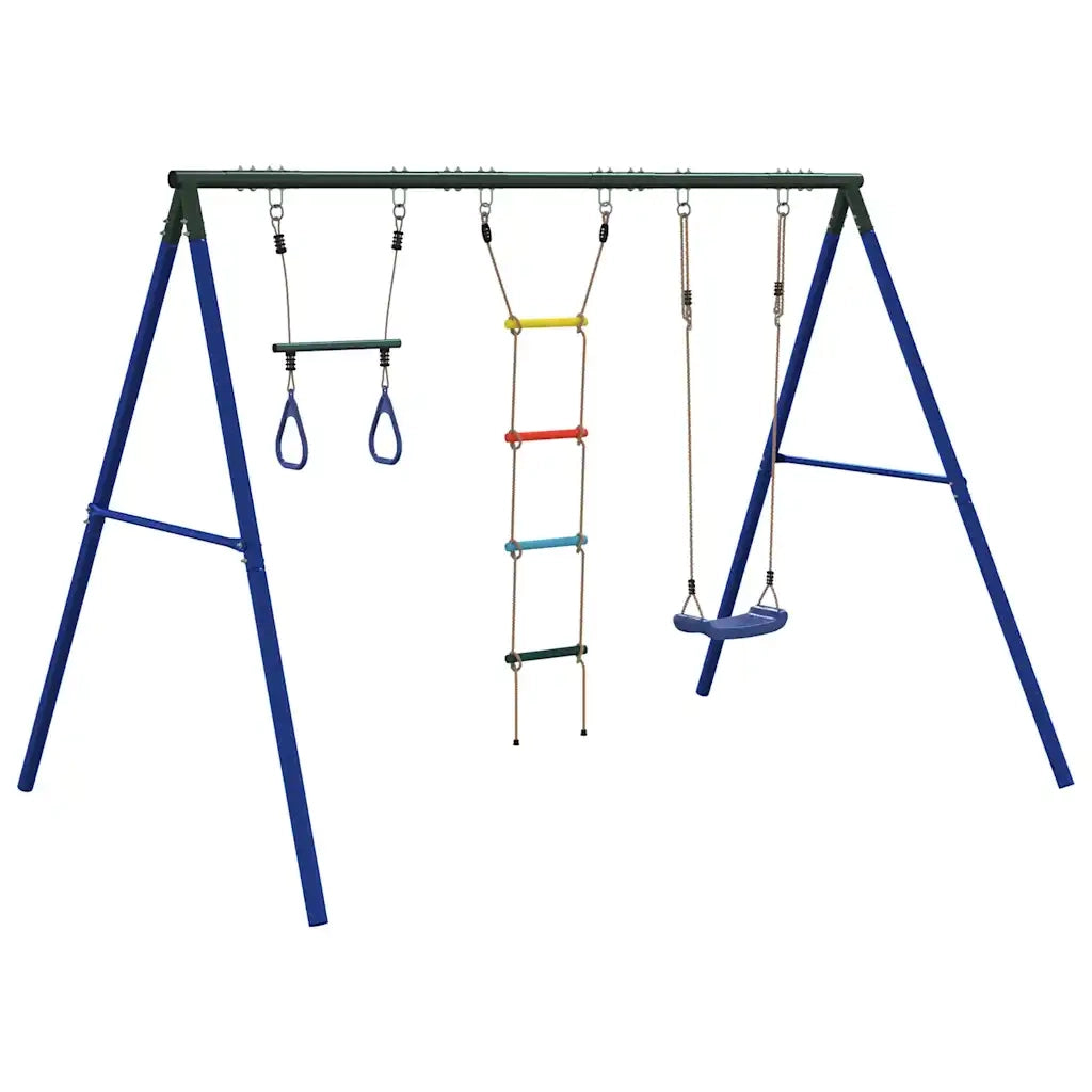 Set Gioco da Esterno con Altalena,Trapezio e Scala CFW8690897