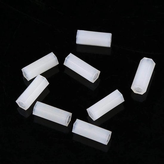 Kit di supporti di montaggio assortito da 200 pezzi con viti M2.5 maschio-femmina in nylon con box di plastica per assemblaggio