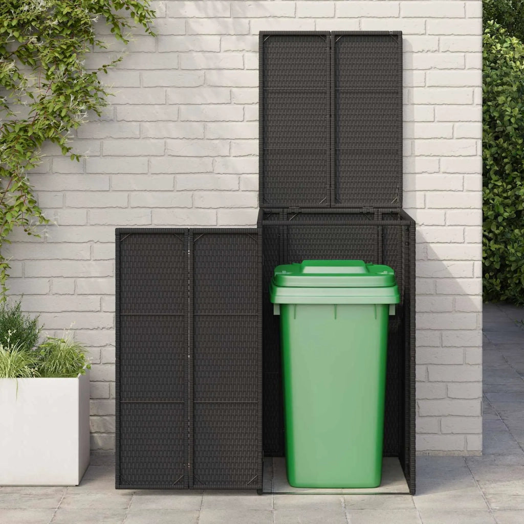 Cassa per Spazzatura Nero 65 x 80 x 115 cm Polietilene 42008240