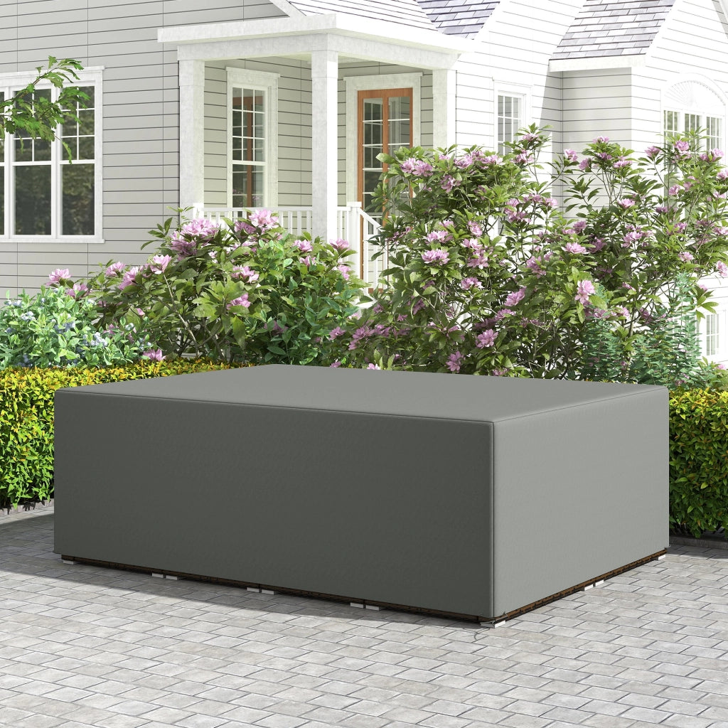 Copri Mobili da Giardino ¨C zephmum ¨C Grigio 275x205x90 cm