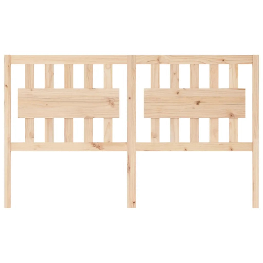 Testiera per Letto 155,5x4x100 cm in Legno Massello di Pino cod mxl 33238