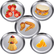 Set di tavola per colazione, 5 pezzi, 27,6 x 27,5 x 3,6 cm