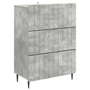 Mobile con Cassetti Grigio Cemento 66 x 34,5 x 92 cm