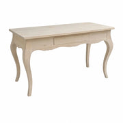Scrivania 1 cassetto classica legno massello grezzo l.160 p.75 h.80 (170) - Mobili 2G