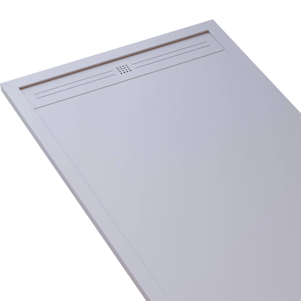 Piatto Doccia 90x190 cm in Pietra Bonussi Canton Grigio Chiaro