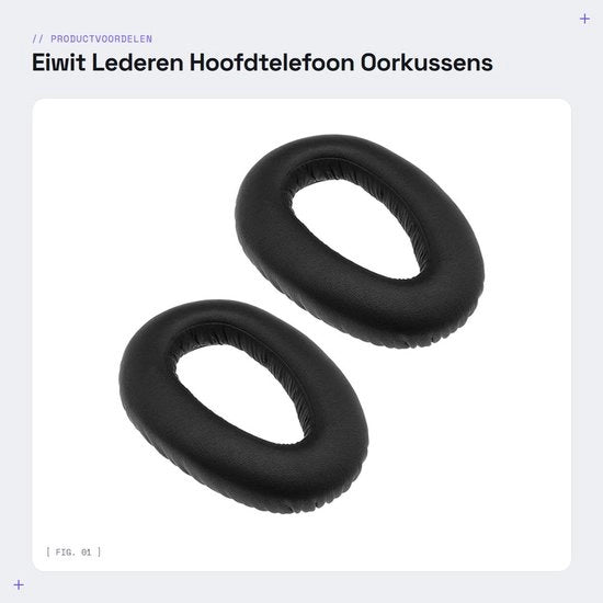 Orecchini di sostegno per cuffie in memory foam - nero - sostituzione comoda - compatibili con Sennheiser 550 II