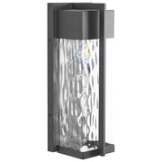 Lampada da Parete da Esterno in Metallo Nero Stile Tradizionale
