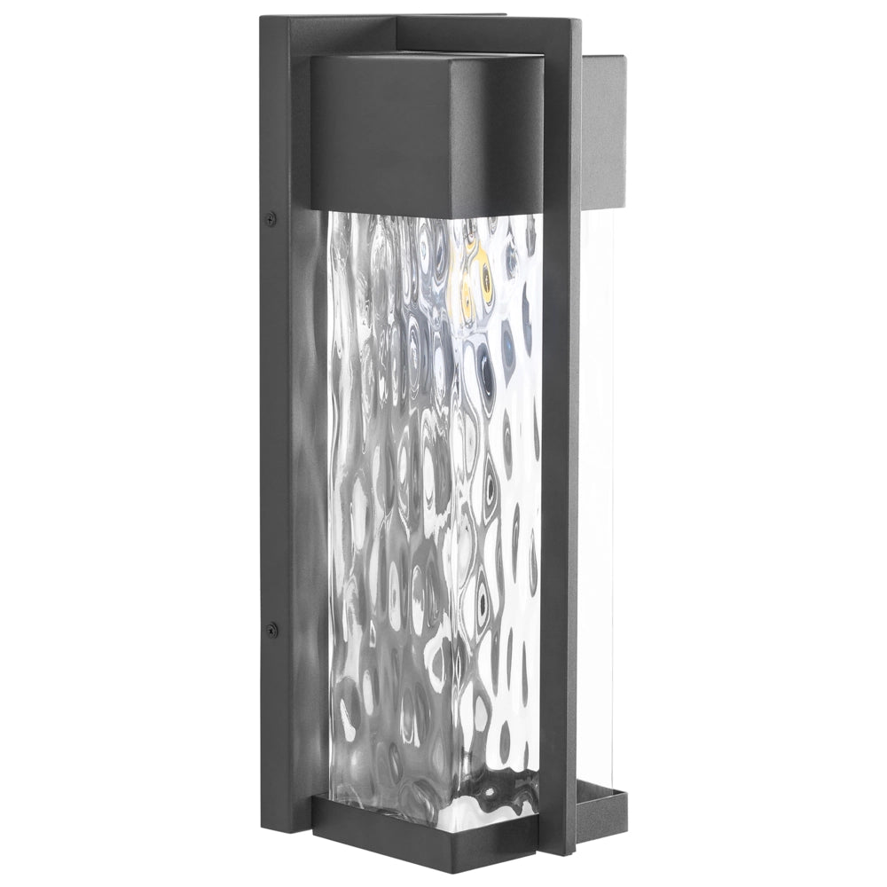 Lampada da Parete da Esterno in Metallo Nero Stile Tradizionale