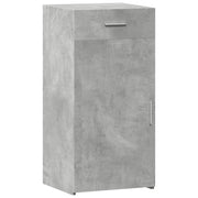 Buffet credenza cassettiera mobiletto mobile contenitore organizer per cucina soggiorno salotto 45 x 42,5 x 93 cm legno ingegnerizzato grigio 02_0031942
