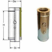 Inox doppia parete aisi 316 modu lo rilevamento fumi d.500 550 b0