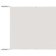 Paravento Verticale Bianco 60x800 cm Tessuto Oxford