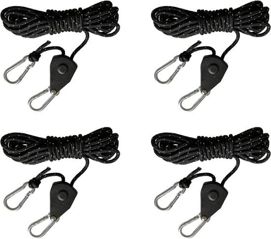 Set di Supporti per Piante, Illuminazione e Ventilazione con Funzione di Regolazione
