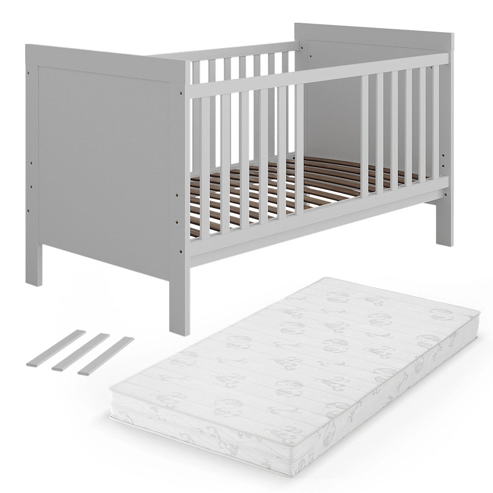 Vitalispa Culla Bianco 144.4 x 83 cm con materasso