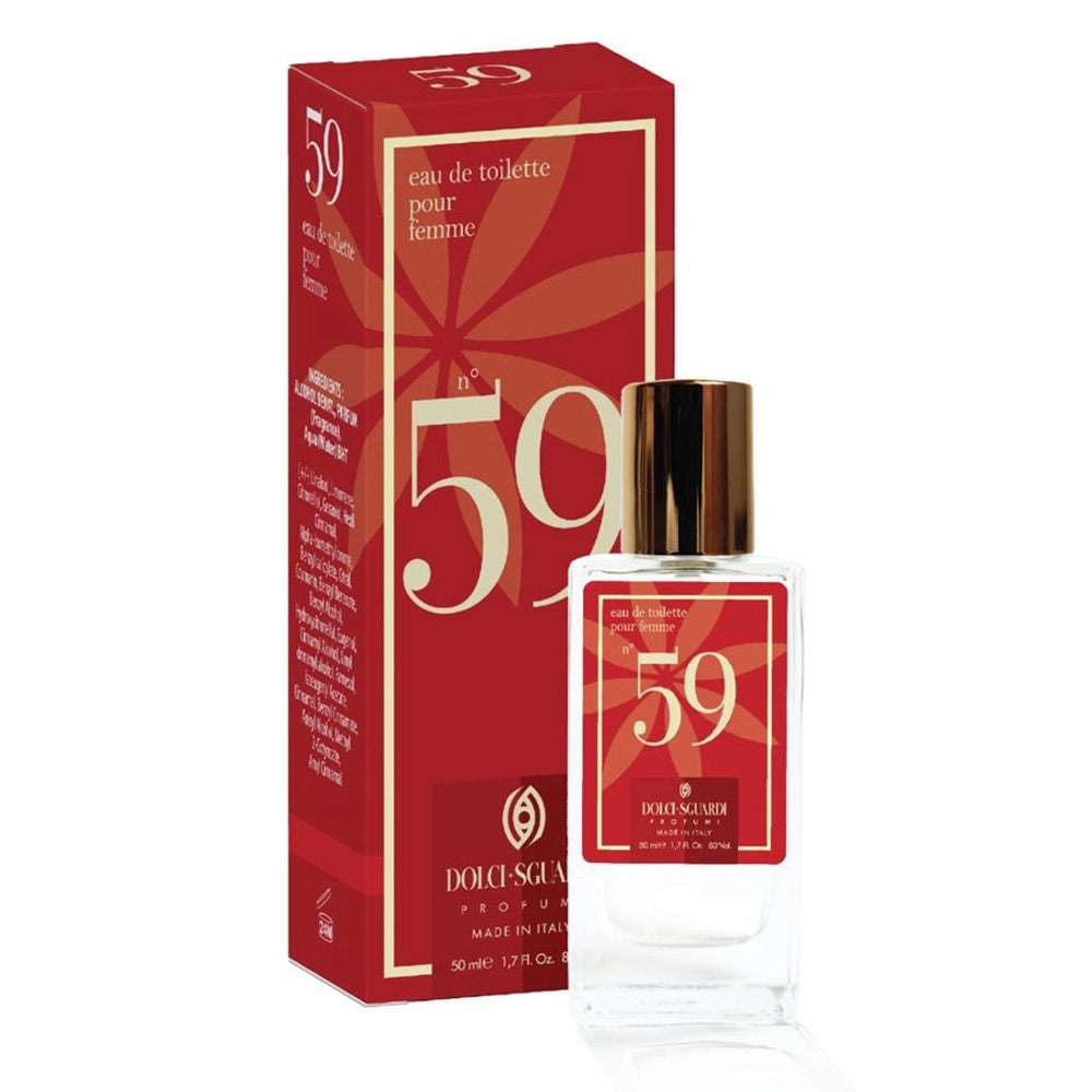 Trade Shop - Profumo Corpo Eau De Toilette Da Donna N°59 Da 50 Ml Fragranza Sofisticata Sensuale 005953 -
