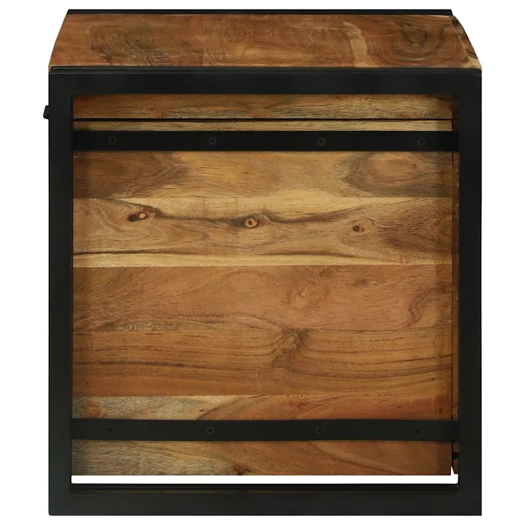 Scatola di Stoccaggio 60 x 40 x 41 cm Legno di Acacia Massello 4016753
