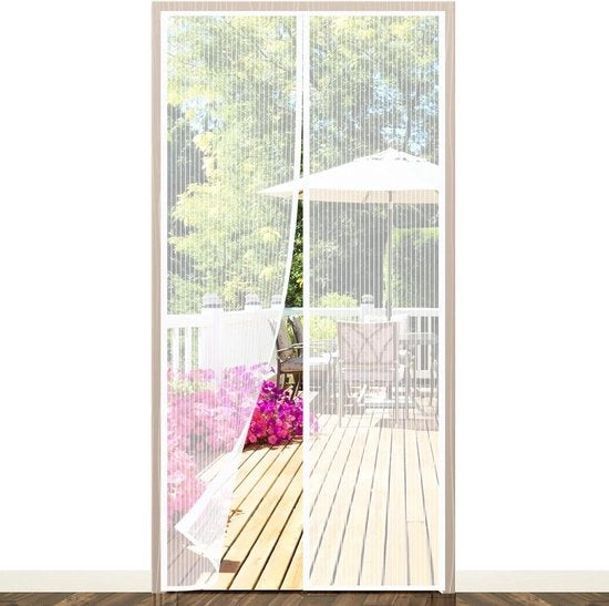 Veloce schermo a vento magnetico 90x210cm - Magnete deur forte - Conserva aria fresca e insetti all'interno