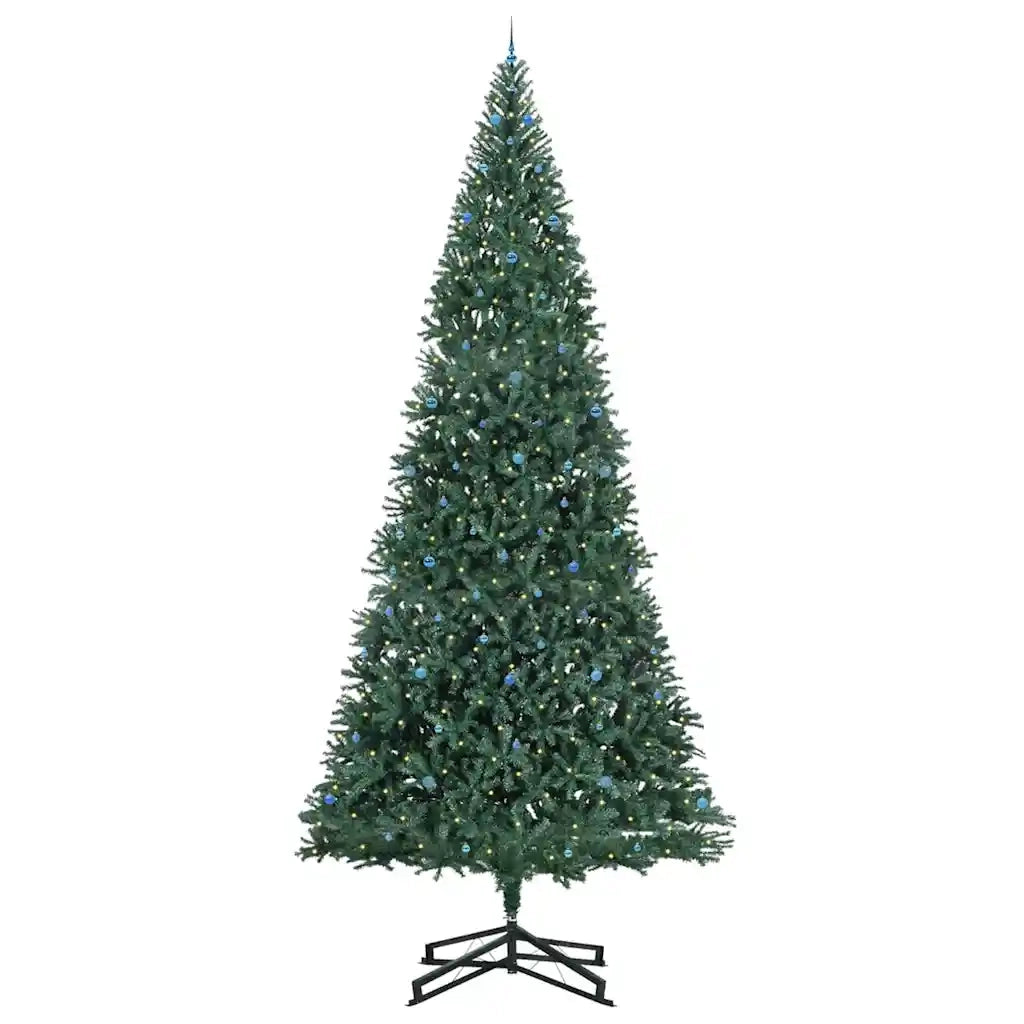 Albero di Natale Artificiale Pre-illuminato con Set di Palline 3394849