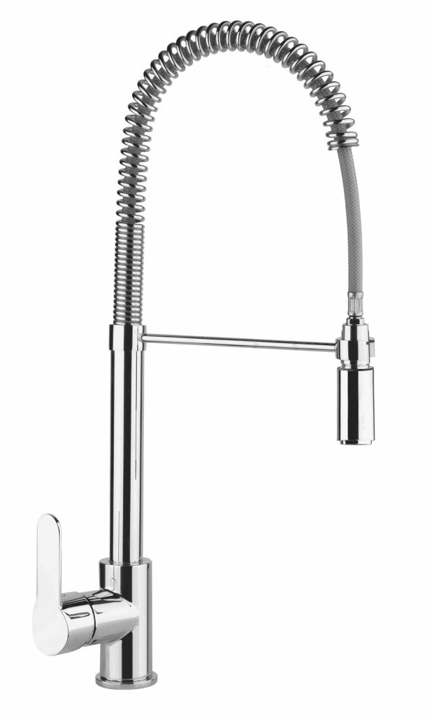 Rubinetto Cucina Miscelatore Monocomando Doccetta Estraibile Apell APG8993CR Cromato