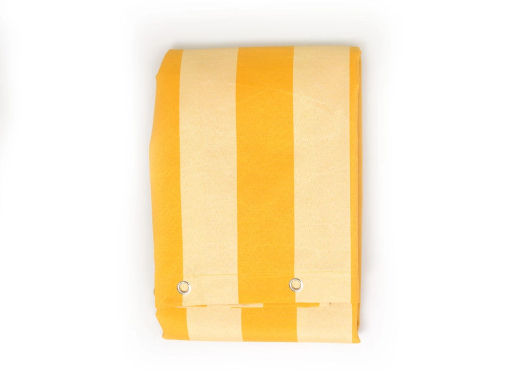 Tenda Da Sole A Caduta Per Esterno Balcone Casa Telo Ombra UV Modello Riga Larga - 145x250 - Giallo