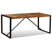 Tavolo da Pranzo | Tavolo da cucina in Legno Massello di Recupero 180 cm