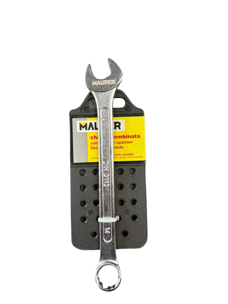 CHIAVE COMBINATA 14mm MAURER PLUS FISSA STELLA VARIE MISURE IN ACCIAIO