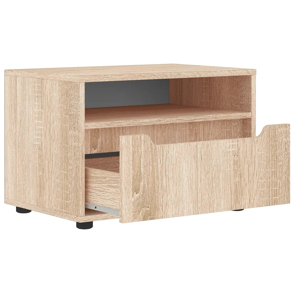 Mobile TV-Credenza per TV-Console TV VISNES Rovere Sonoma 60x40x38 cm in Legno Multistrato