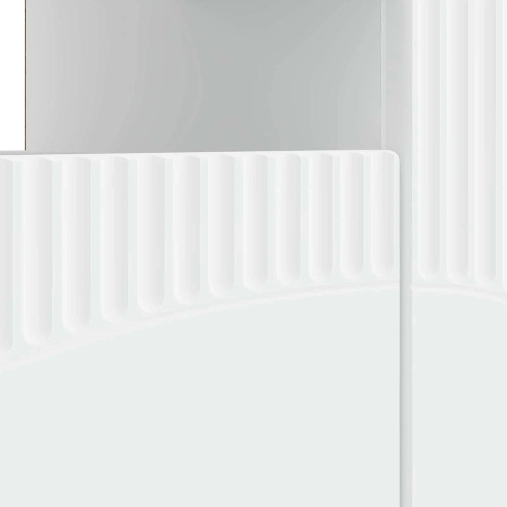 Mobile TV LED Bianco Legno ingegnerizzato 897345