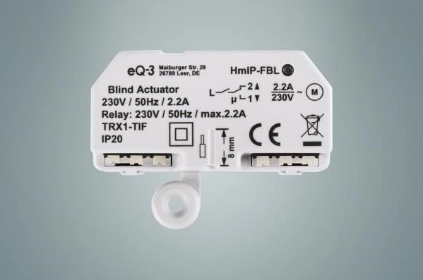 Homematic IP HmIP-FBL accessorio saracinesca/persiana Trasmettitore Bianco