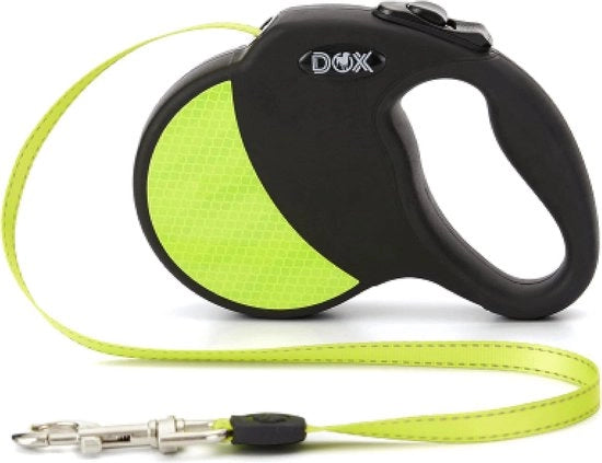 Cintura Riflettente e Estensibile per Cani|Molte Colori e Lunghezze|Cani Piccoli e Grandi|Linea Estensibile per Cuccioli e Gatti|Cintura a Slitta per Cani Accessori| Nero - S|4 m|fino a 10 kg
