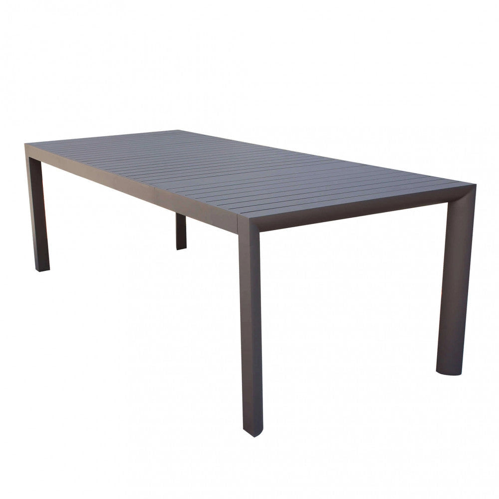 Tavolo Allungabile Houston 135/180x70x75h cm in Alluminio Taupe