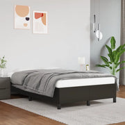 Giroletto senza Materasso Nero 120x190 cm Similpelle 3269645