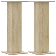 Supporti per piante | Sostegno per piante 2 pz Rovere Sonoma 30x30x80cm in Truciolato