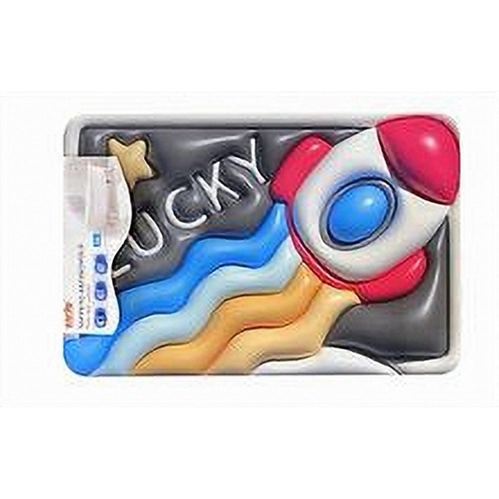 Trade Shop - Tappeto Tappetino Antiscivolo Bagno Cartoon Effetto 3d Soft Bambini 38x58cm 87222 -