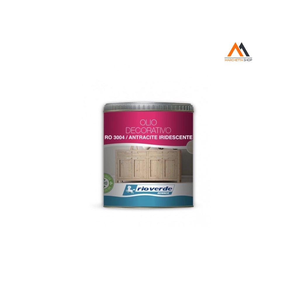 OLIO DECORATIVO ANTRACITE IRIDESCENTE 500 ML