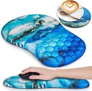 Matrice Ergonomica con Supporto di Memoria, Supporto per Polso Massaggiante e Set di Sostegni per una Utilizzazione Comoda