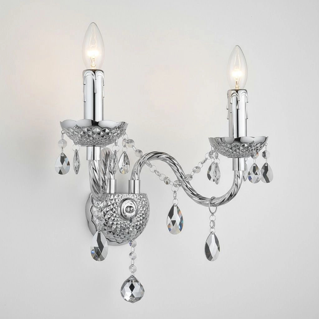 Lampada Da Parete Ebt019-2w Chrome