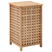 Portabiancheria 39x39x65 cm in Legno Massello di Noce cod mxl 54078