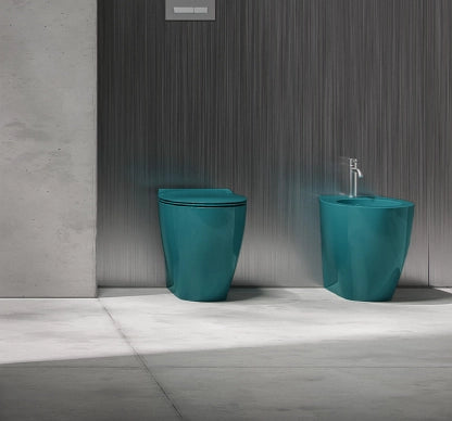 Bidet filomuro - Planeta - Hatria Colori Hatria Sanitari: Cemento Opaco