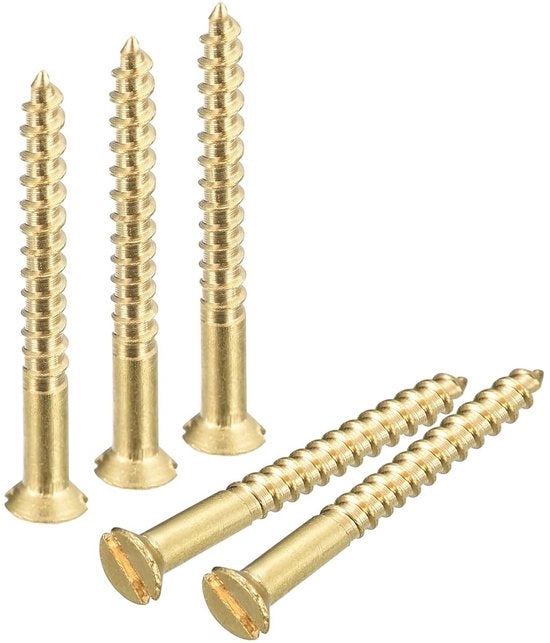 Serrature in legno plus 40 pezzi M2 x 20 mm guida a sezione per viti autoalimentanti per lavorazione del legno e mobili