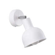 Applique Pure Lume KORSSO bianca cupola E27 15W lettura