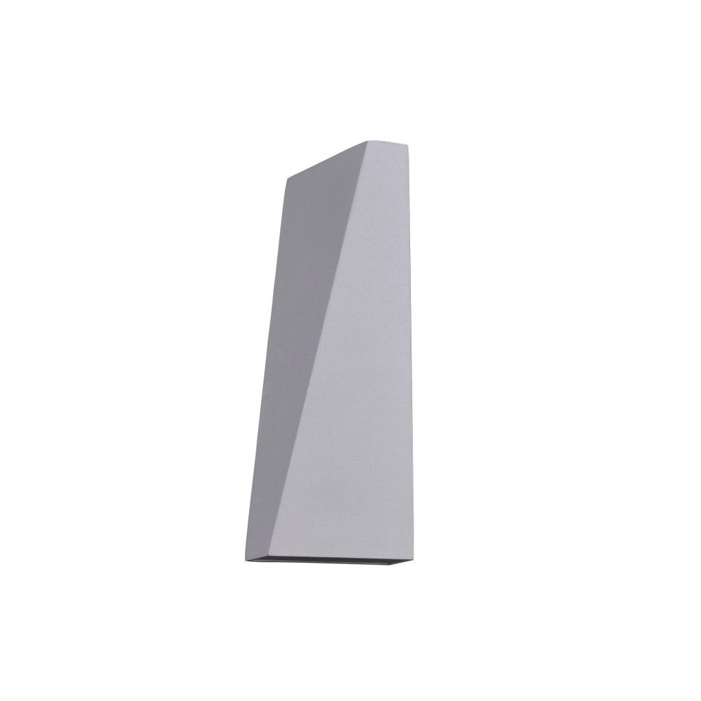 Lampada da parete Outdoor in Metallo Times Square Bianco