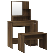 Set da toeletta finitura rovere 86,5 x 35 x 136 cm marrone 02_0006279