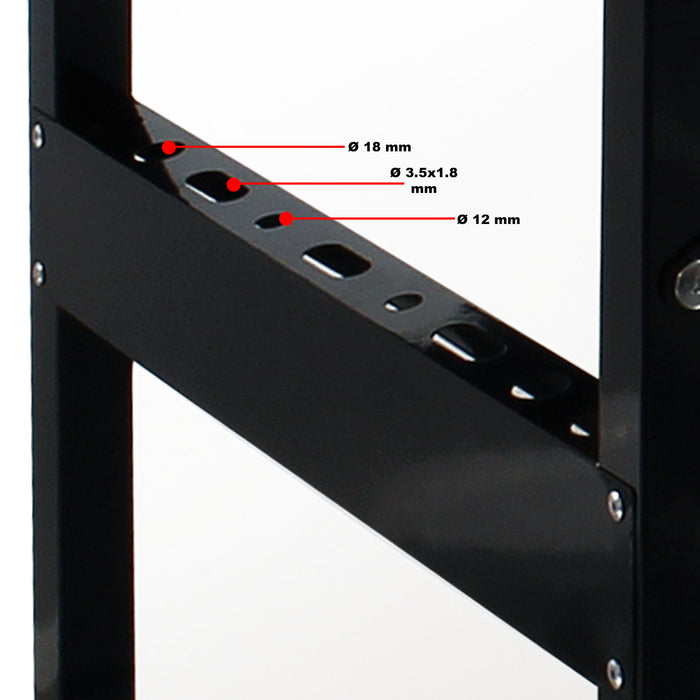 Banco da lavoro pieghevole Max. 150kg Tavolo pieghevole con metro