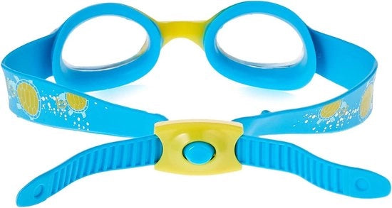 Occhiali da Nuoto Unisex per Bambini - Turkoois/Geel/Helder